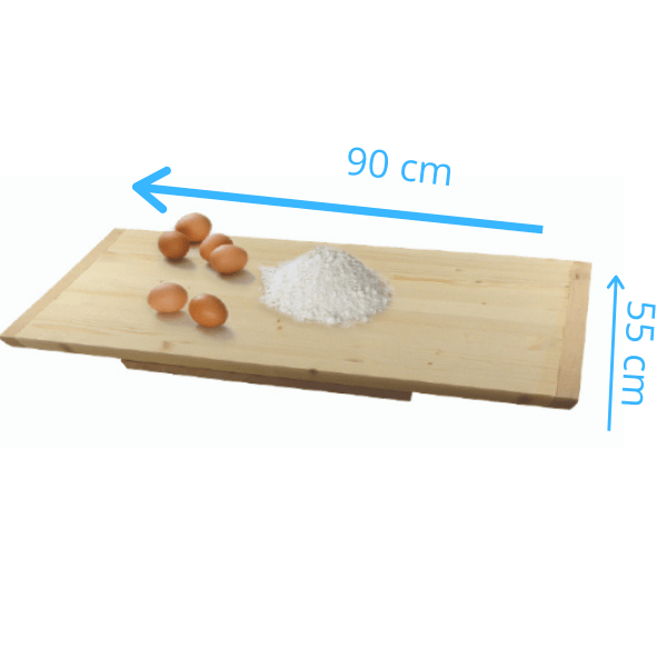 Asse per pasta in legno di abete – Varie dimensioni – Mottinox