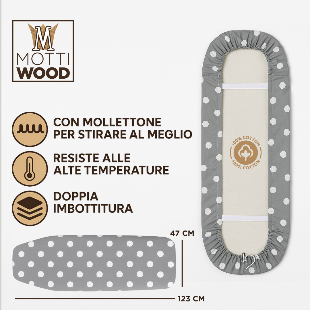 SheeChung Mini Copriasse Da Stiro, 31,75 X 81,28 Cm, Con Copertura In 100 Cotone E Imbottitura Extra Spessa Resiste A Bruciature E Macchie Per Picc 95379858